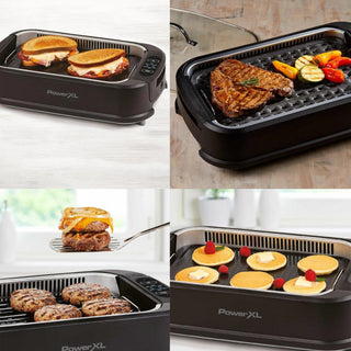 PowerXL Smokeless Grill 2in1 Indoor-Grill inkl. Zubehör GRATIS