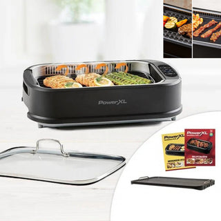 PowerXL Smokeless Grill 2in1 Indoor-Grill inkl. Zubehör GRATIS