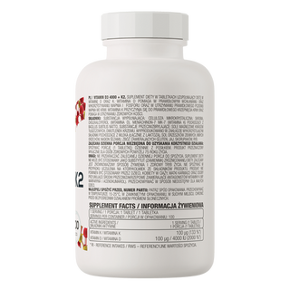 OstroVit Vitamin D3 4000 IU + K2 100 Tabletten