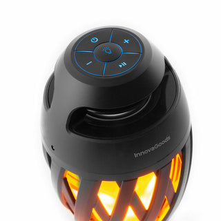 Kabelloser Lautsprecher mit LED-Flammeneffekt Spekkle