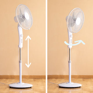 Freistehender Ventilator Weiß 45 W