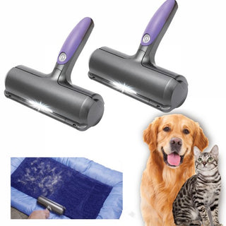 Fur Daddy Tierhaarbürste 1+1 Batteriebetrieben