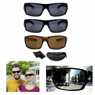 HD Polar View Sonnenbrille aus dem TV - 2+1 gratis - Schwarz