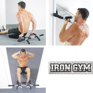 Iron Gym das Türrahmen Trainingsgerät & Butterfly Abs