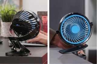 Livington Go Fan - mobiler Akku-Ventilator schwarz