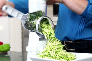 Livington Sumo Slicer Trommelreibe & Sparschäler