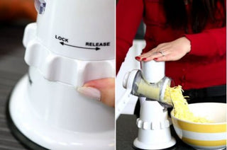 Livington Sumo Slicer Trommelreibe & Sparschäler