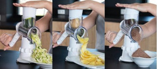 Livington Sumo Slicer Trommelreibe & Sparschäler