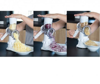 Livington Sumo Slicer Trommelreibe & Sparschäler