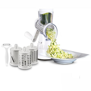 Livington Sumo Slicer Trommelreibe & Sparschäler
