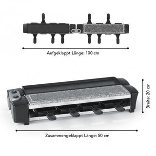 MAXXMEE Raclette Grill variabel für 8 Personen