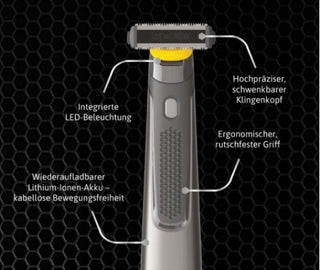 MicroTouch Titanium Solo - Trimmen, stylen & rasieren
