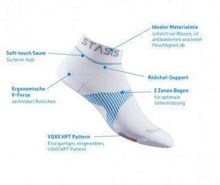 Neuro Socks Athletic NoShow Weiss