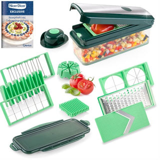 Nicer Dicer Exclusive Gemüseschneider Set 15-tlg.