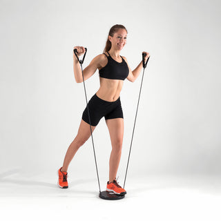 Fitness Drehscheibe mit Übungsanleitung