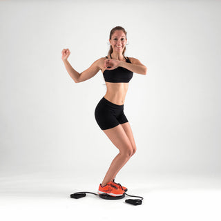 Fitness Drehscheibe mit Übungsanleitung