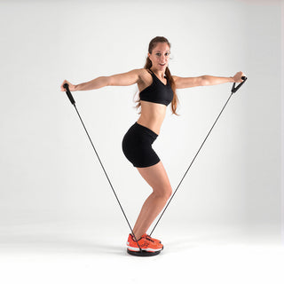 Fitness Drehscheibe mit Übungsanleitung