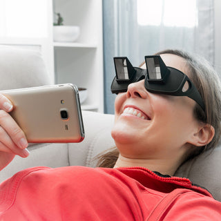 90º Horizontalsicht-Liegebrille WatchinL