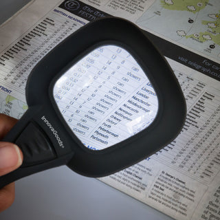 Lupe mit LED und UV-Licht Magiolet