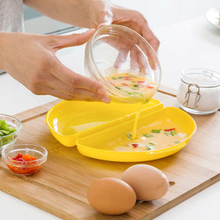 Omelette Maker und Eierkocher für die Mikrowelle