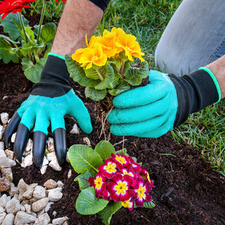 Gartenhandschuhe mit Krallen
