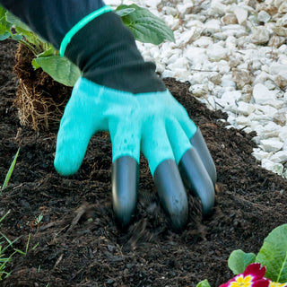 Gartenhandschuhe mit Krallen