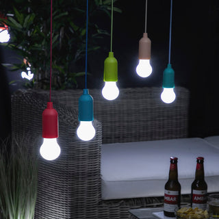 Tragbare LED Glühbirne mit Schnur