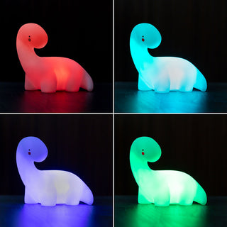 LED-Dinosaurierlampe, vielfarbig Lightosaurus