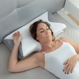Nacken-Kissen, viskoelastisch, ergonomisch geformt