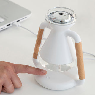 Luftbefeuchter, Aroma Diffuser und kabelloses Ladegerät, 3-in-1