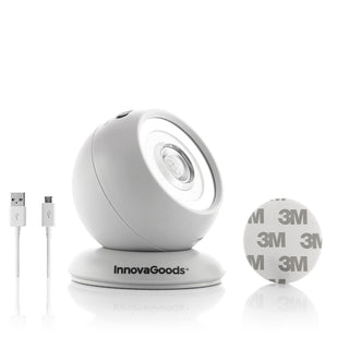 Multifunktionale LED-Lampe mit Bewegungssensor