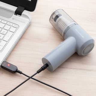 Schnurloser, wiederaufladbarer Mini-Handstaubsauger - schnelles Laden mit USB