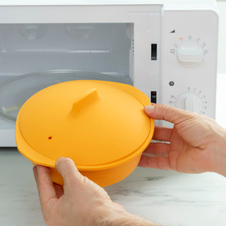 Multifunktionsdampfgarer aus Silikon mit Rezepten