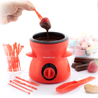 Schokoladenfondue mit Zubehör