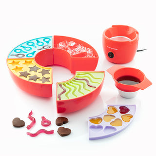 2 in 1 Gummibärchen- und Schokoladenfonduemaschine