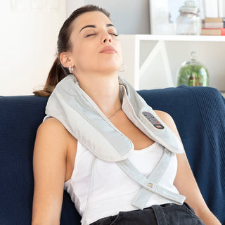 Elektrisches Klopfmassagegerät mit Klopfen und Wärme Tappilan