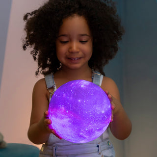 Wiederaufladbare LED-Lampe Galaxie - inklusive Fernbedienung