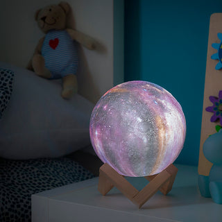 Wiederaufladbare LED-Lampe Galaxie - inklusive Fernbedienung