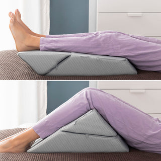 Dreieckiges Multi-Positions-Doppellkeil-Kissen Threllow