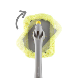 2-in-1-Glasreiniger mit Sprühkopf inkl. 2 Mikrofasermopps