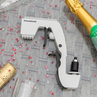 Champagner und Bierpistole
