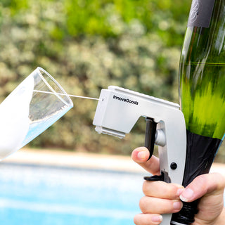 Champagner und Bierpistole