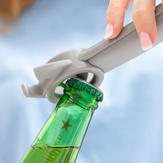 Verstellbarer Multifunktions-Flaschenöffner für Gläser, Dosen und Flaschen