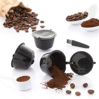 Set mit 3 wiederverwendbaren Kaffeekapseln