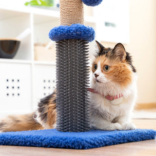 Kratzbaum Massagegerät mit Ball für Katzen