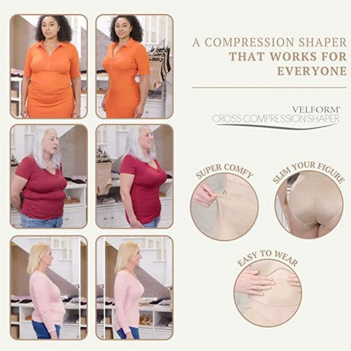 Velform Cross Compression Shaper 2er Pack - sofort eine schlankere Taille –  Slimshop