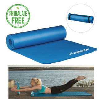 Yogamatte blau