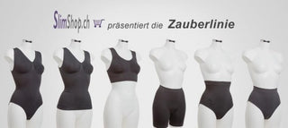 Zauberlinie V-Top Schlank Effekt! 3er Set Schwarz