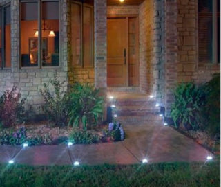 Disk Lights LED-Solarleuchten 8 Stk.