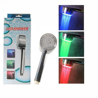 LED Duschbrause 3-farbig